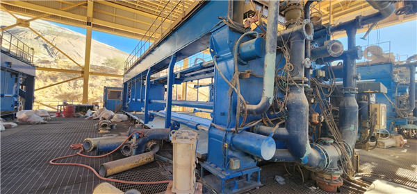 3 Units - Used Diemme Filtration Ght 2500f Dry Stack Tailings Filters)